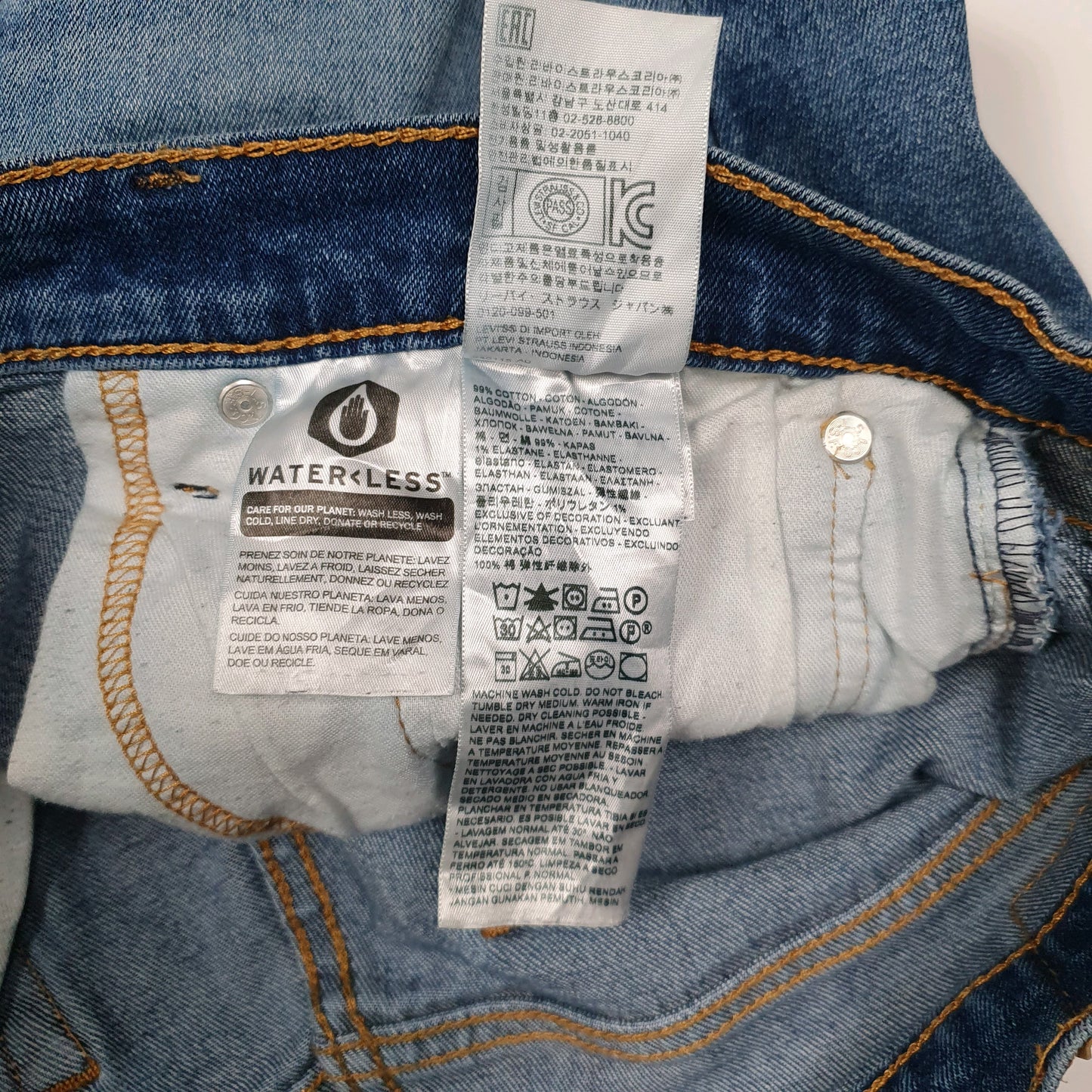 Mens Blue Levis   Jeans