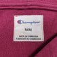 Womens Burgundy Champion Spellout Hoodie Jumper