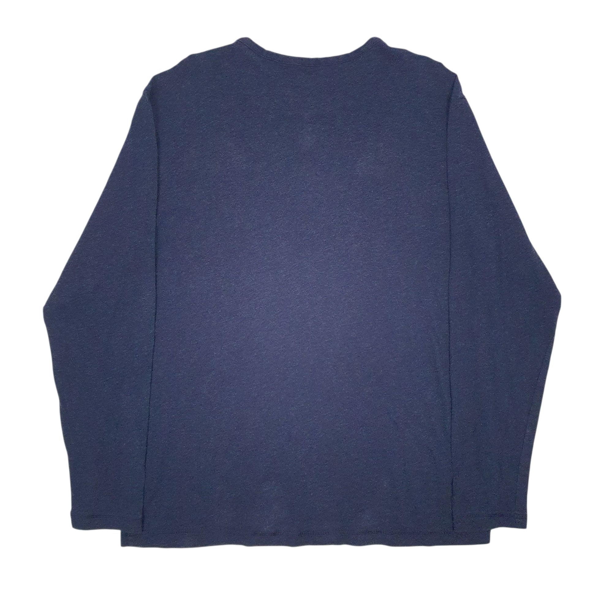 Mens Navy Patagonia Henley  T Shirt