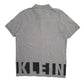Mens Grey Calvin Klein   Polo Shirt