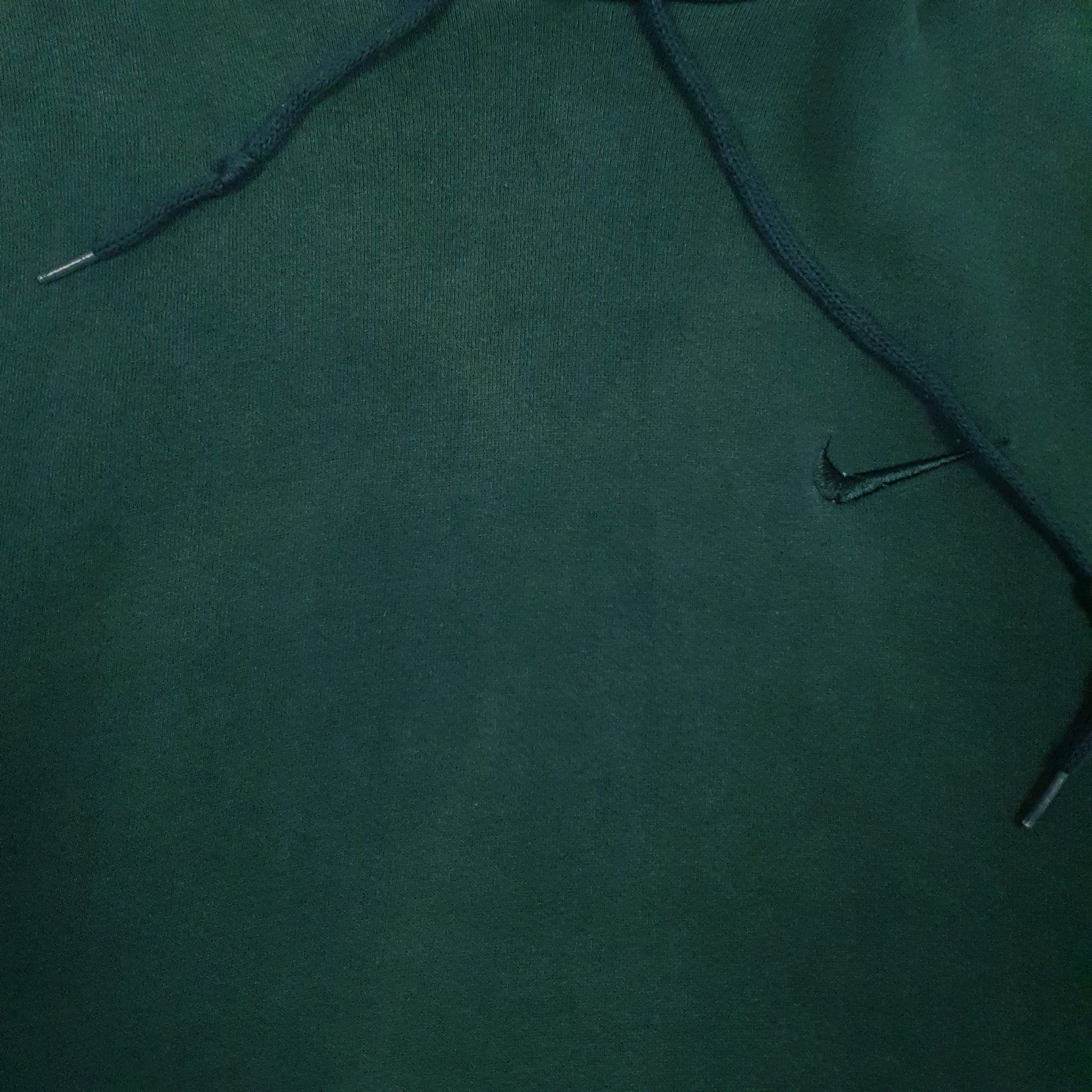 Mens Green Nike Vintage 90s Hoodie Jumper