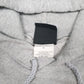 Mens Grey Thrasher Spellout Hoodie Jumper