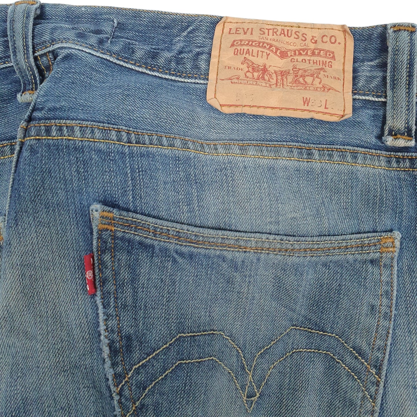 Mens Blue Levis   Jeans
