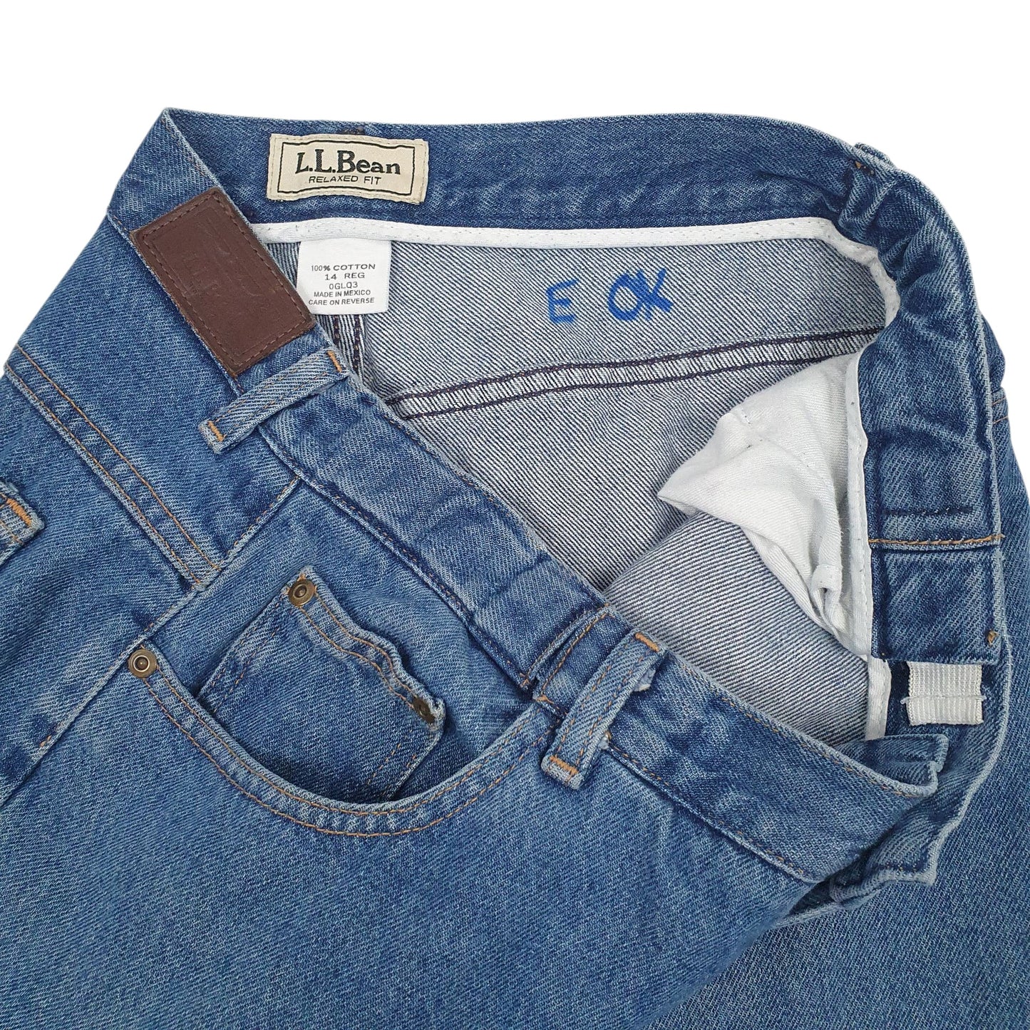 Womens Blue L.L.Bean   Jeans