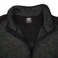 Mens Black Umbro  Full Zip Jumper