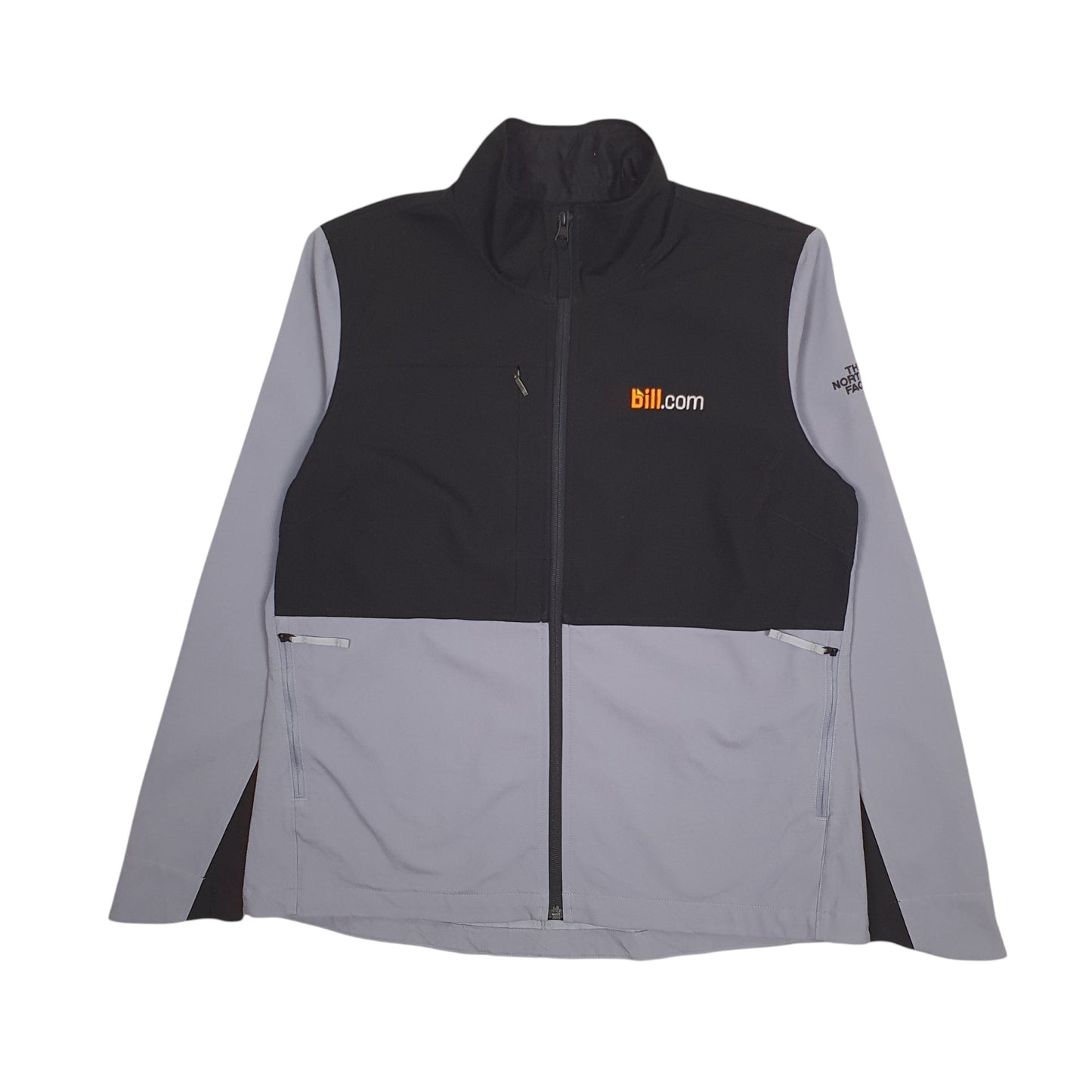 Womens Grey The North Face Wimdbreaker Hoodie Coat