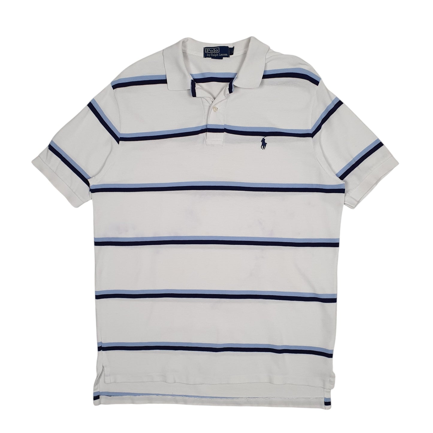 Mens White Polo Ralph Lauren  Short Sleeve Polo Shirt
