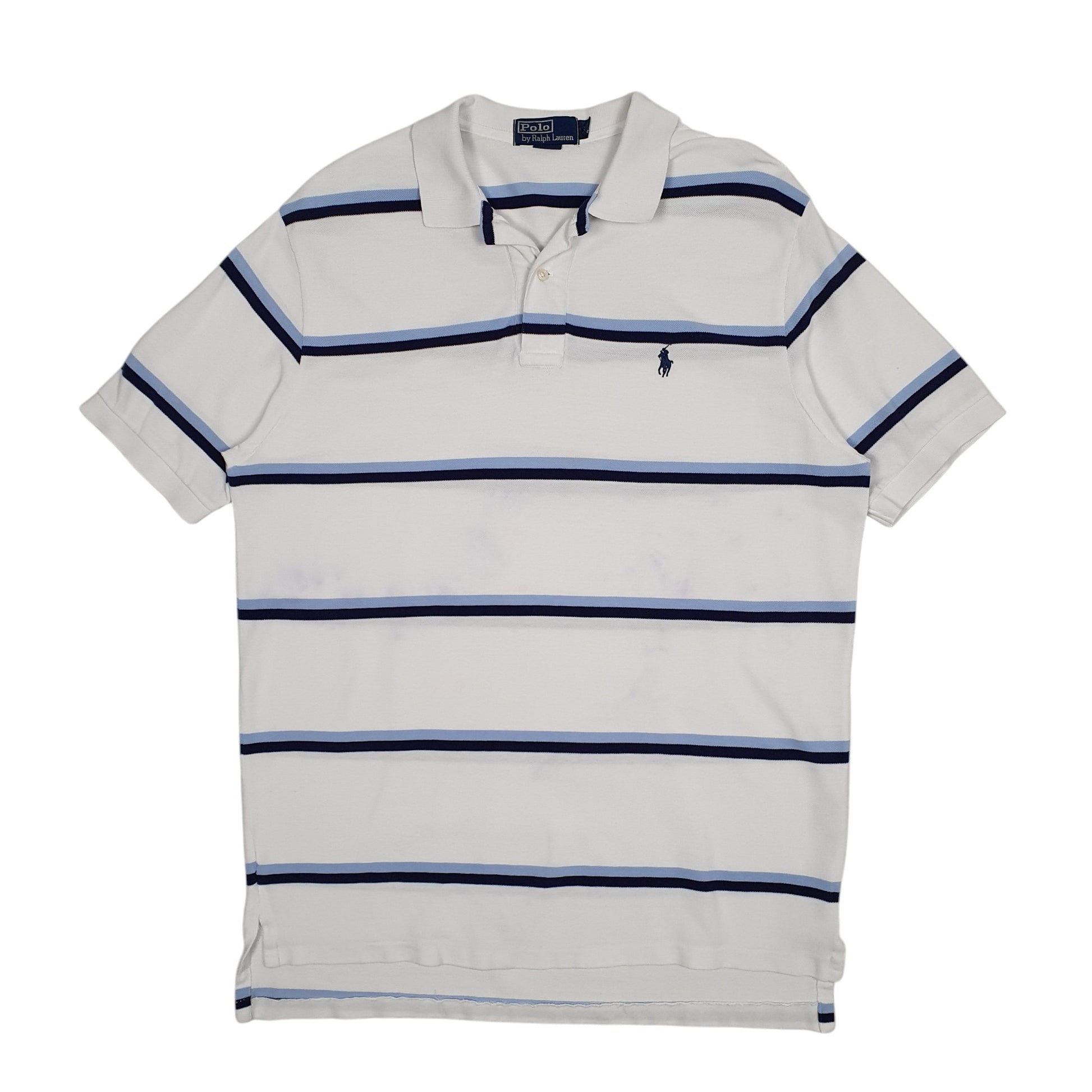 Mens White Polo Ralph Lauren  Short Sleeve Polo Shirt