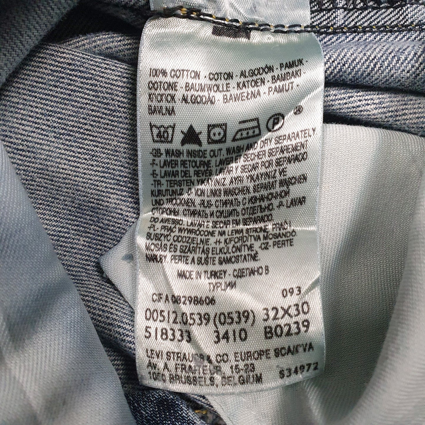 Mens Blue Levis   Jeans