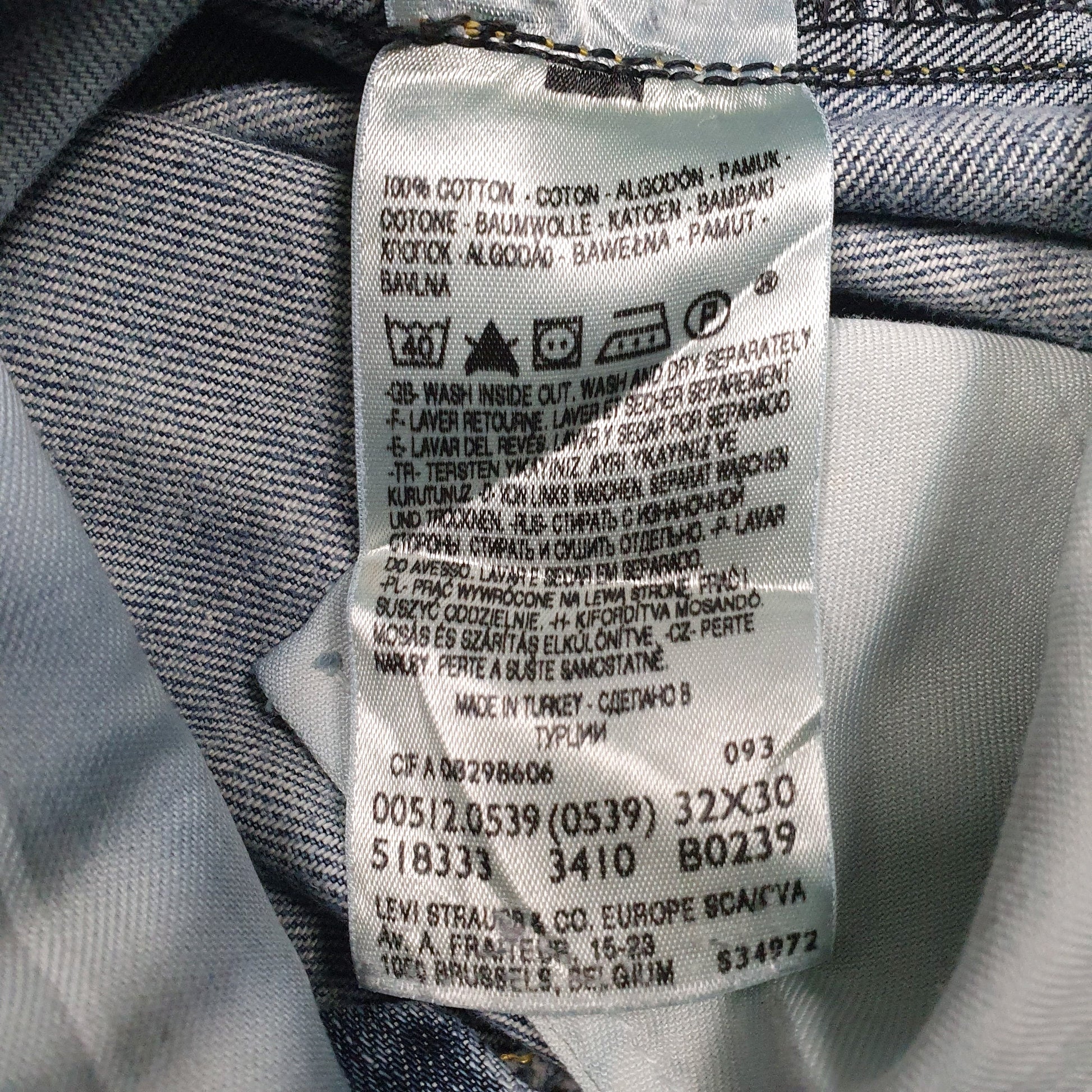 Mens Blue Levis   Jeans