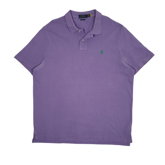 Mens Purple Polo Ralph Lauren  Short Sleeve Polo Shirt