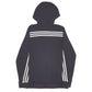 Womens Black Adidas  Full Zip Jumper