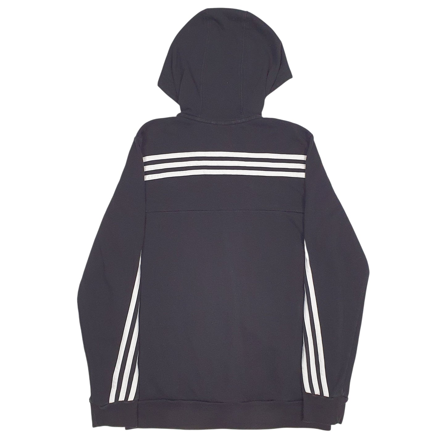Womens Black Adidas  Full Zip Jumper