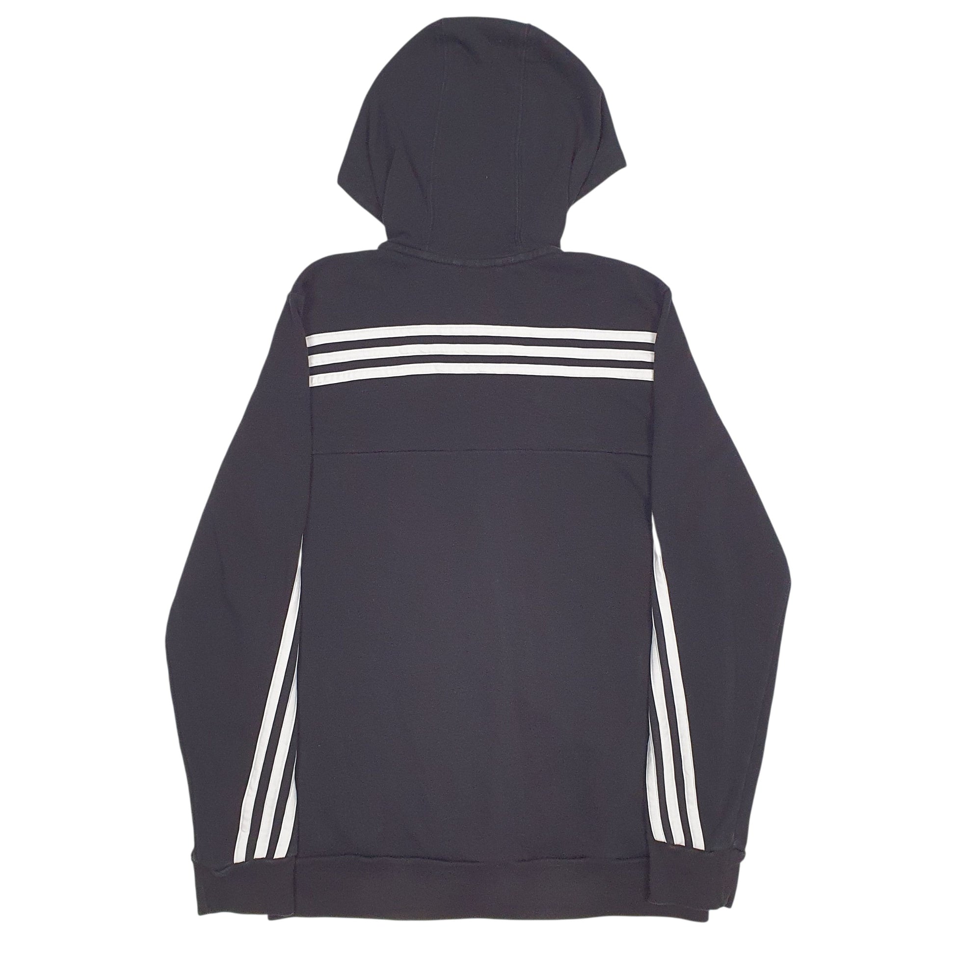 Womens Black Adidas  Full Zip Jumper