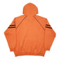 Mens Orange Harley Davidson Spellout Crewneck Jumper