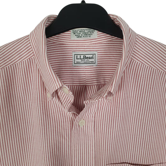 Mens Pink L.L.Bean Vintage 90s  Shirt