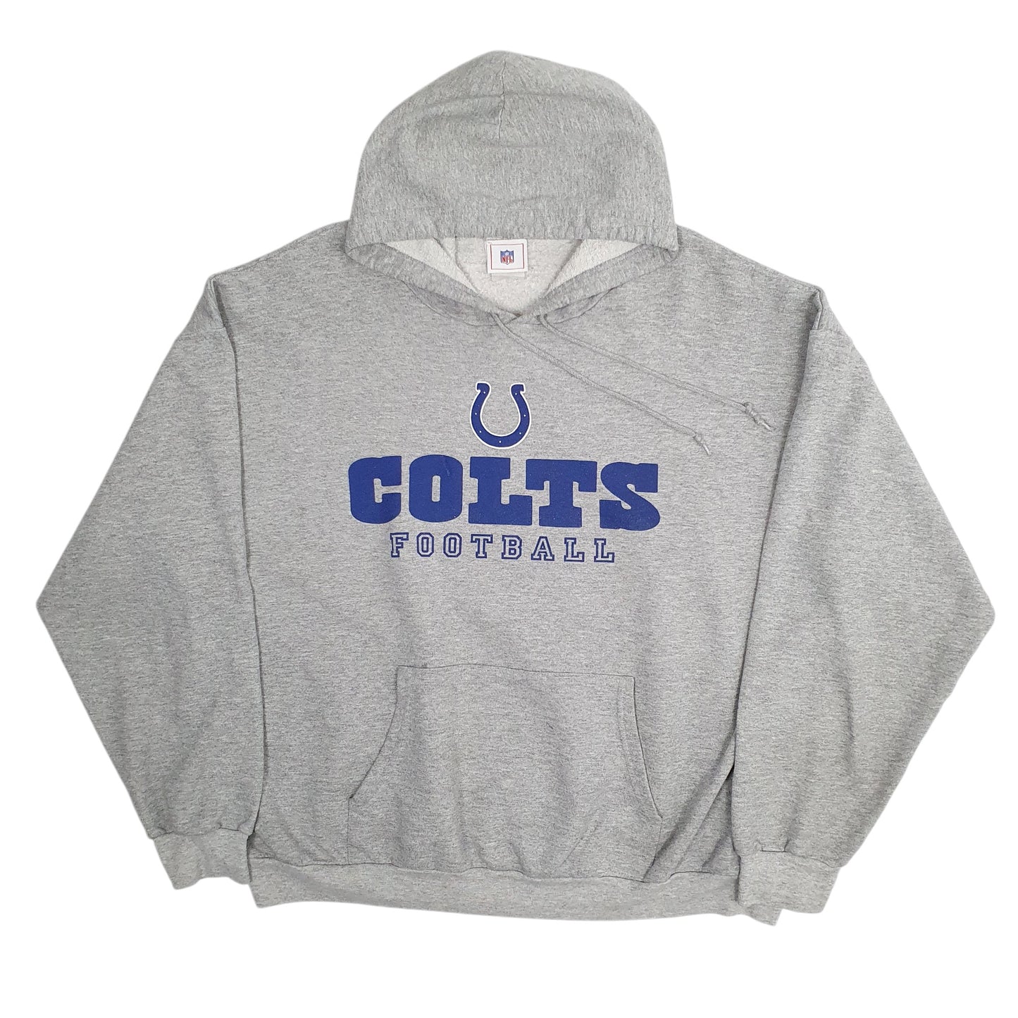 Mens Grey NFL Indianapolis Colts Hoodie Jumper