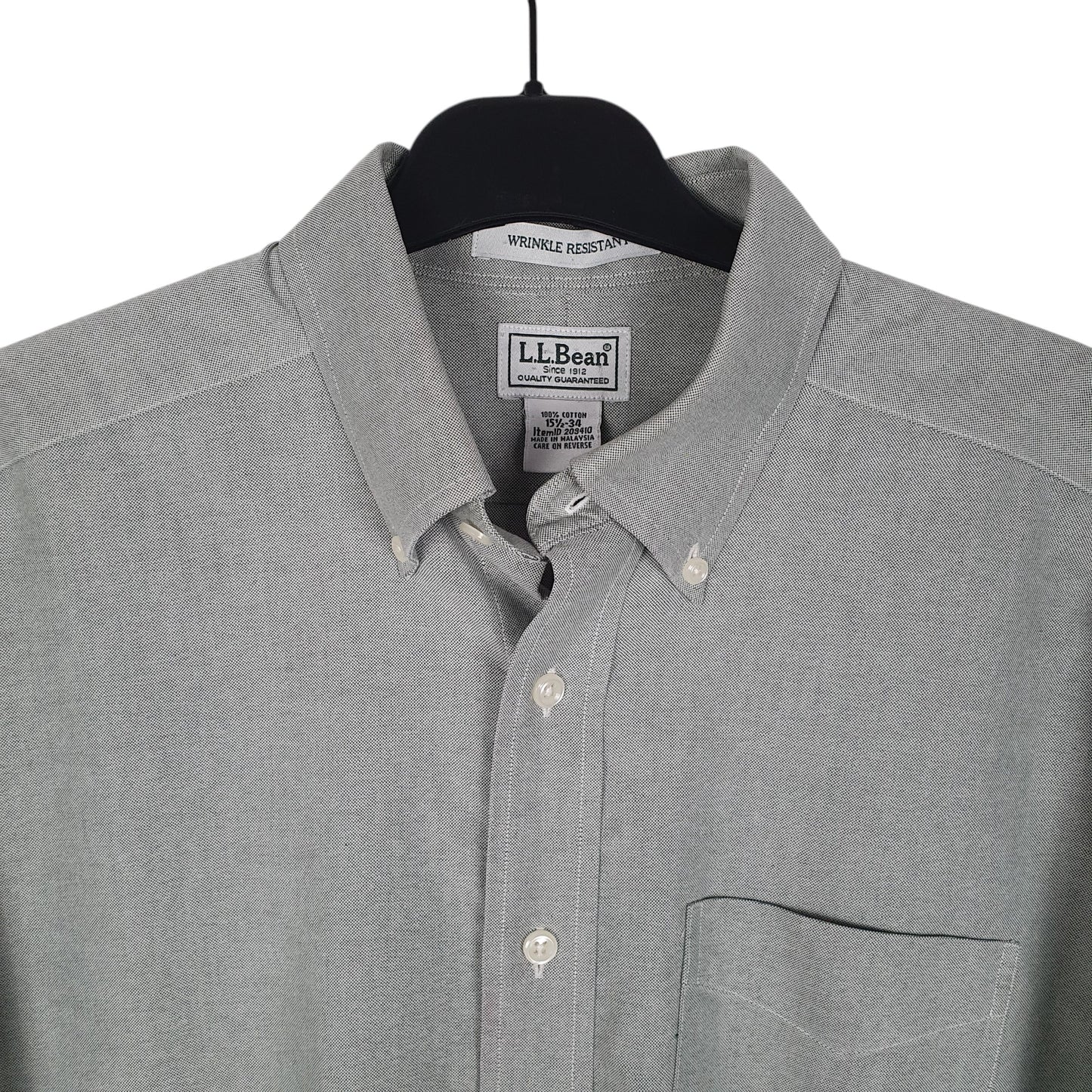 Mens Green L.L.Bean   Shirt