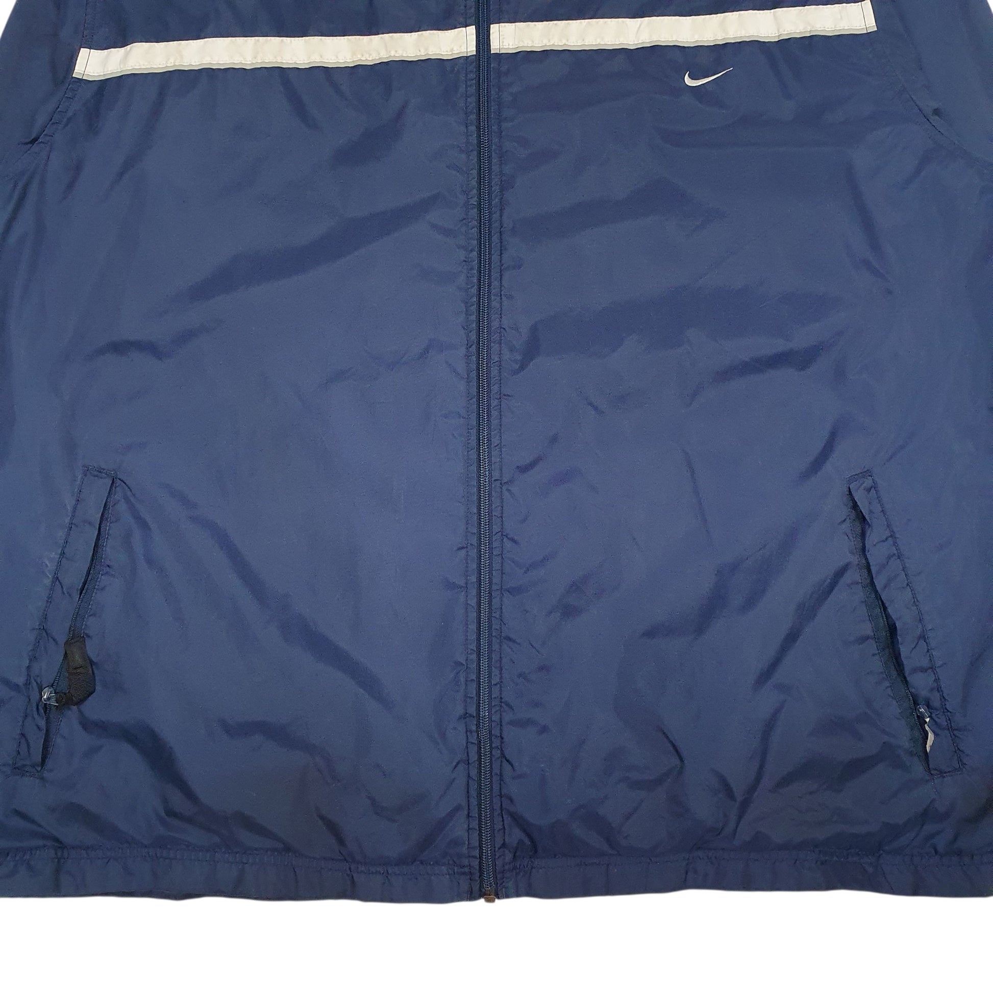 Mens Navy Nike Vintage 00s  Coat