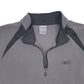 Mens Grey Reebok  Quarter Zip Jumper
