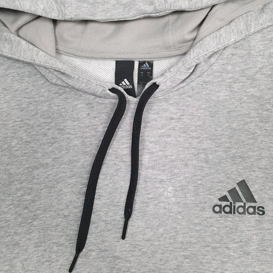 Mens Grey Adidas  Hoodie Jumper