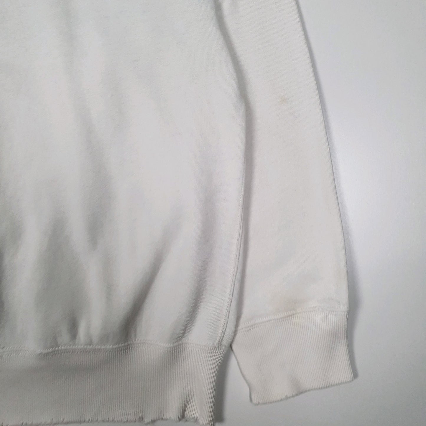 Mens White Polo Ralph Lauren Polo Bear Crewneck Jumper