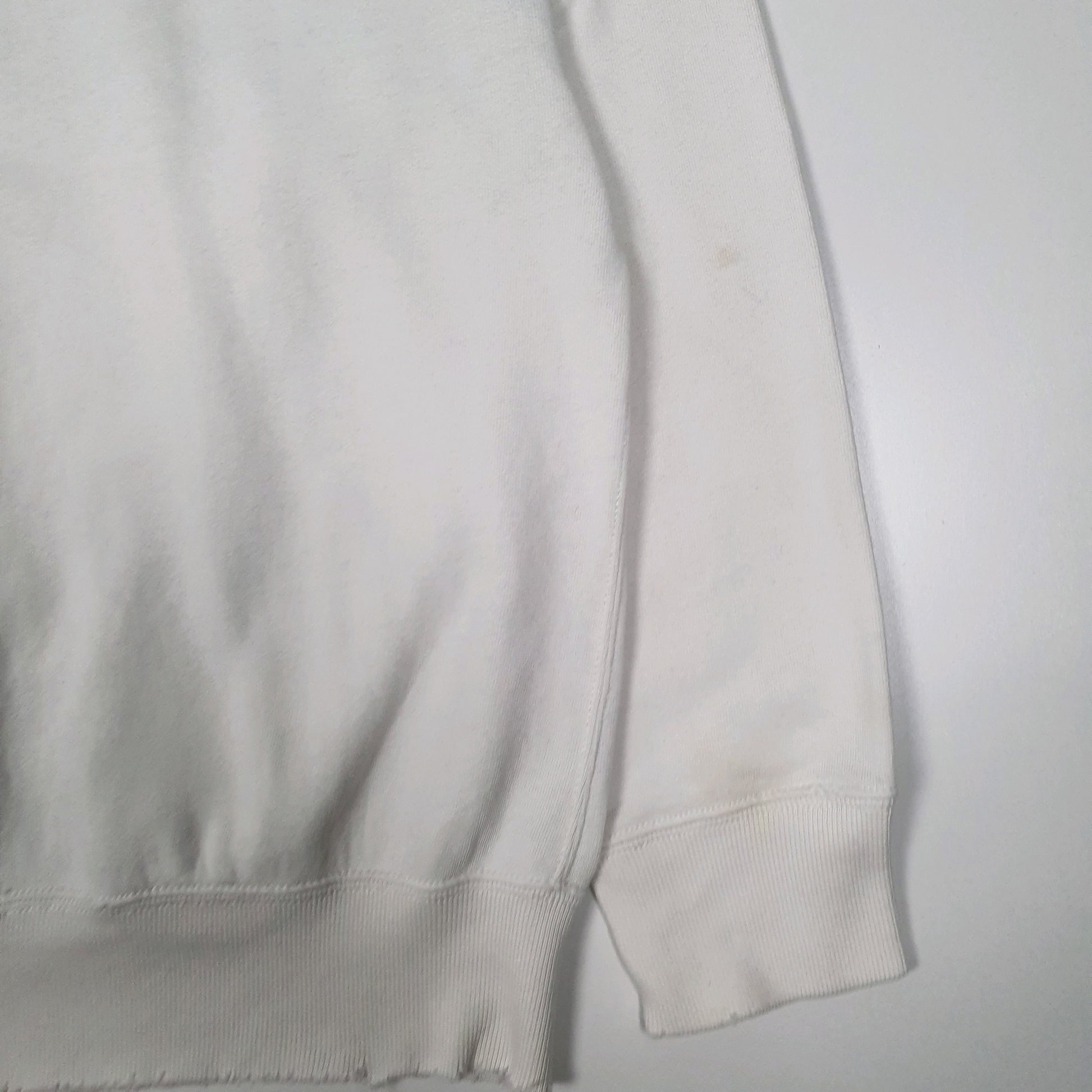 Mens White Polo Ralph Lauren Polo Bear Crewneck Jumper