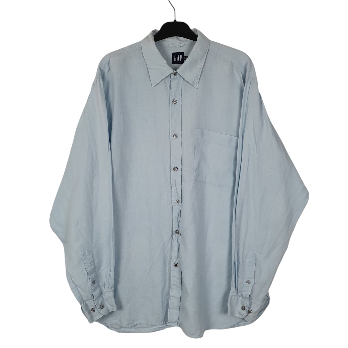 Mens Blue GAP  Long Sleeve Shirt