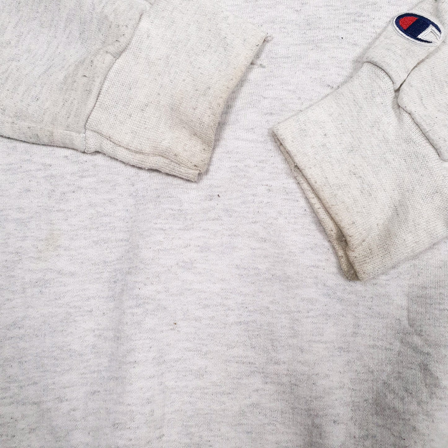 Mens Grey Champion  Crewneck Jumper