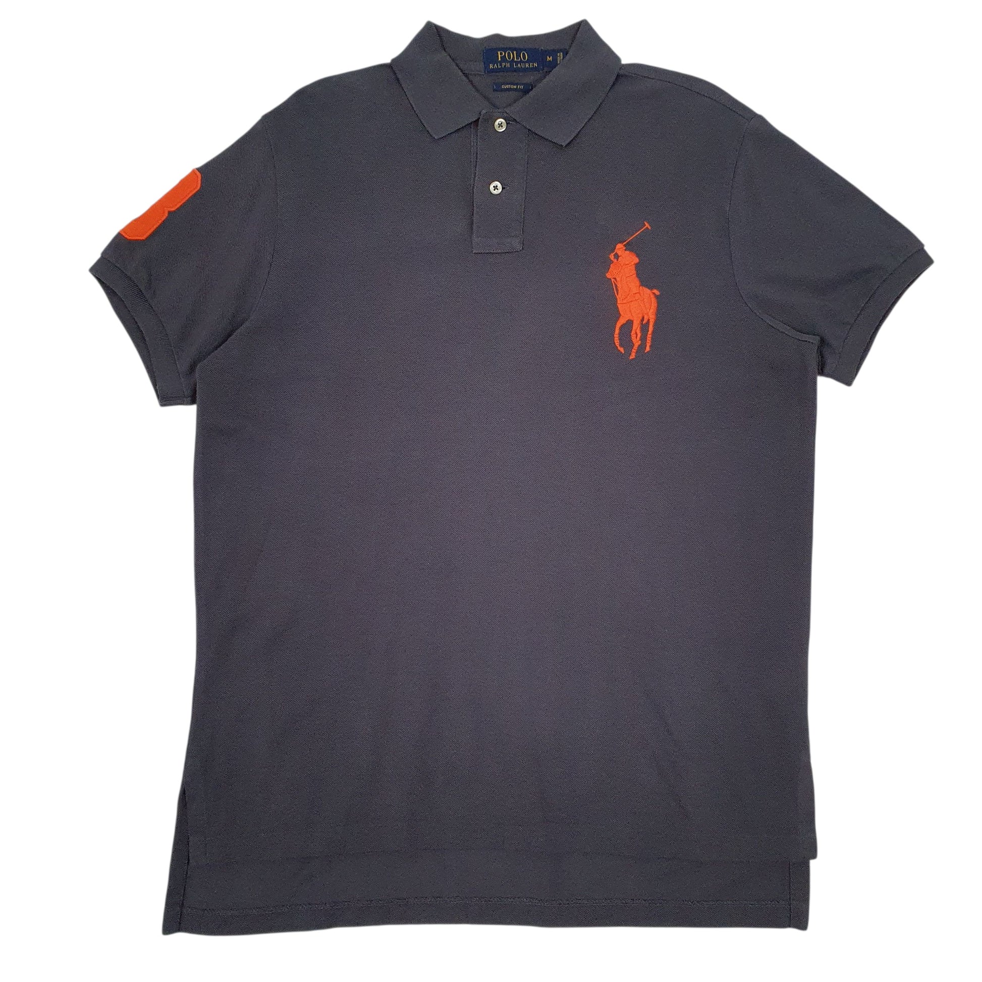 Mens Grey Polo Ralph Lauren  Short Sleeve Polo Shirt