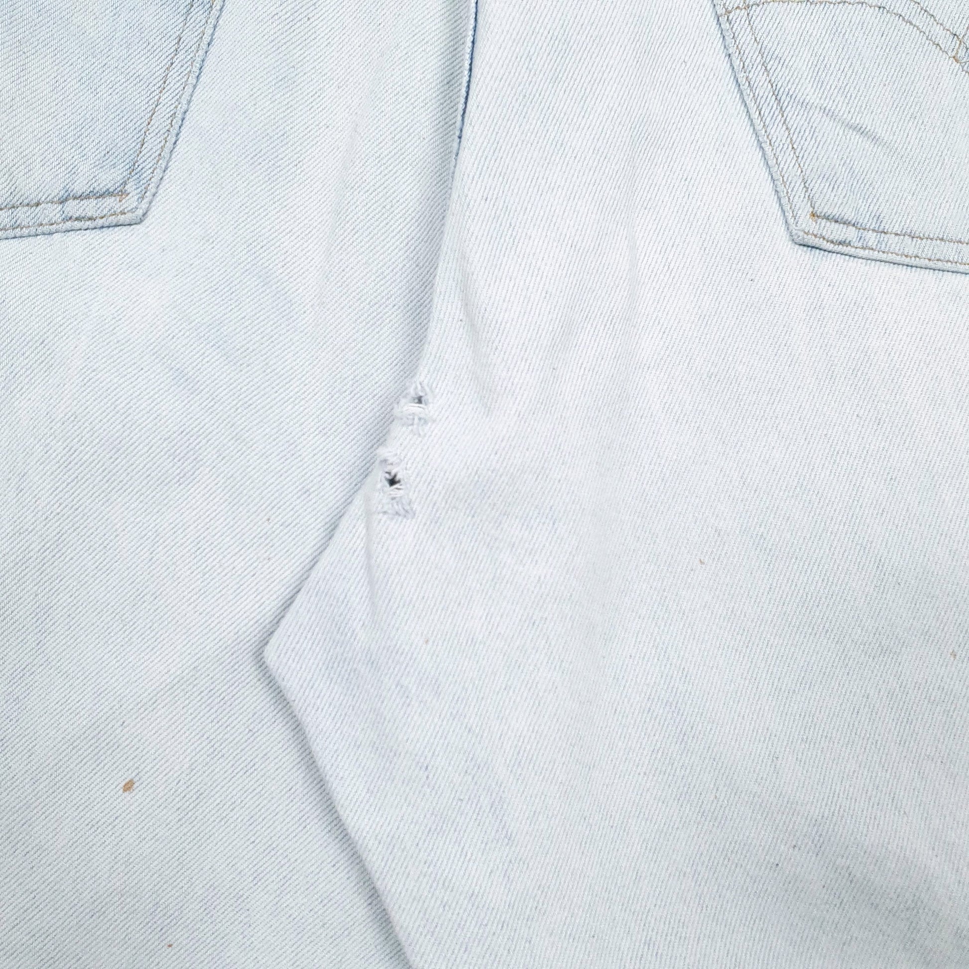 Mens Blue Levis Vintage Relaxed Fit Orange Tab Hoodie Shorts