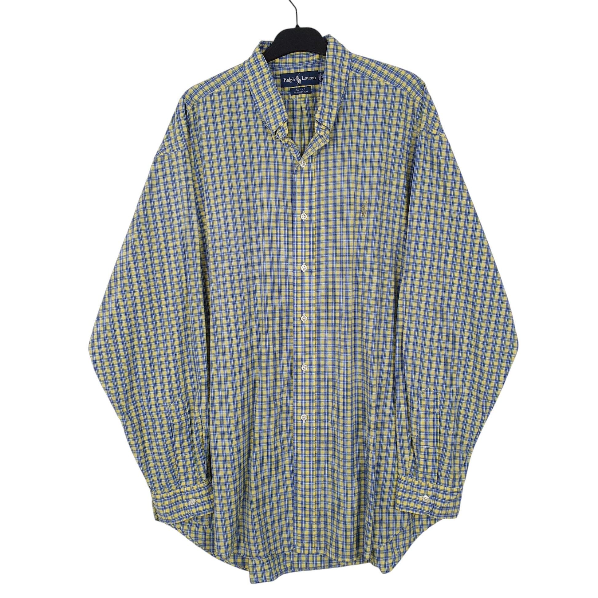 Mens Yellow Ralph Lauren  Long Sleeve Shirt