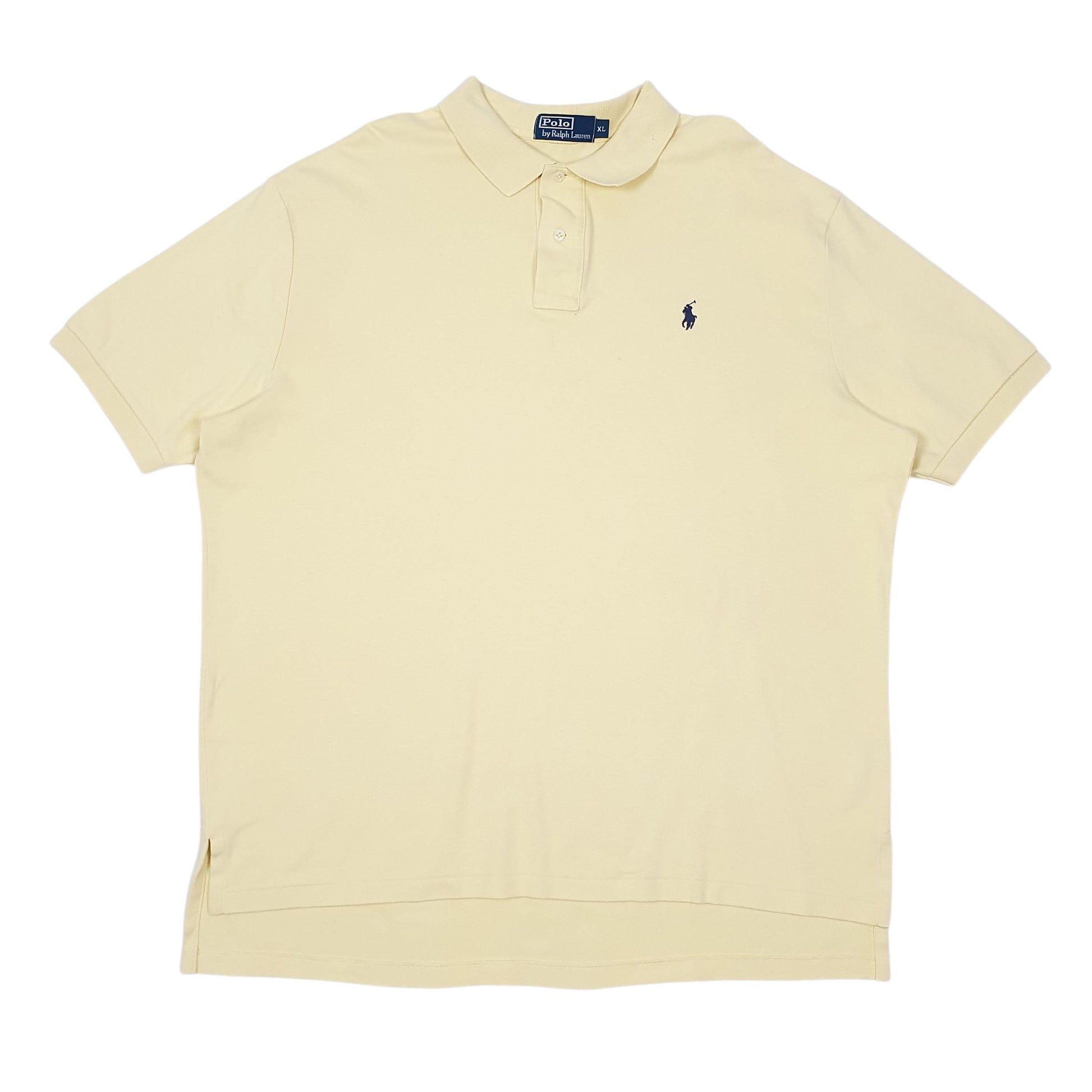Mens Yellow Polo Ralph Lauren  Short Sleeve Polo Shirt