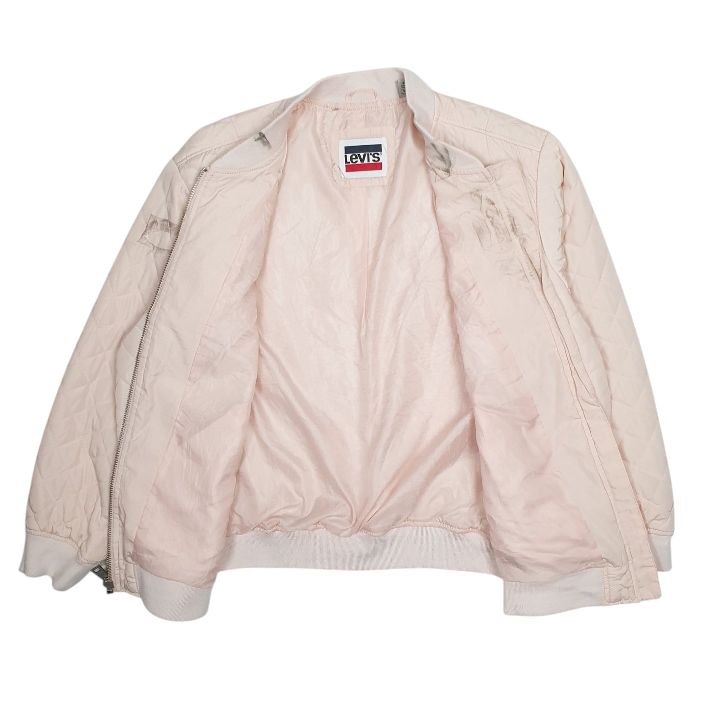 Womens Pink Levis Bomber  Coat