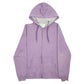 Womens Purple Champion  Full Zip Jumper