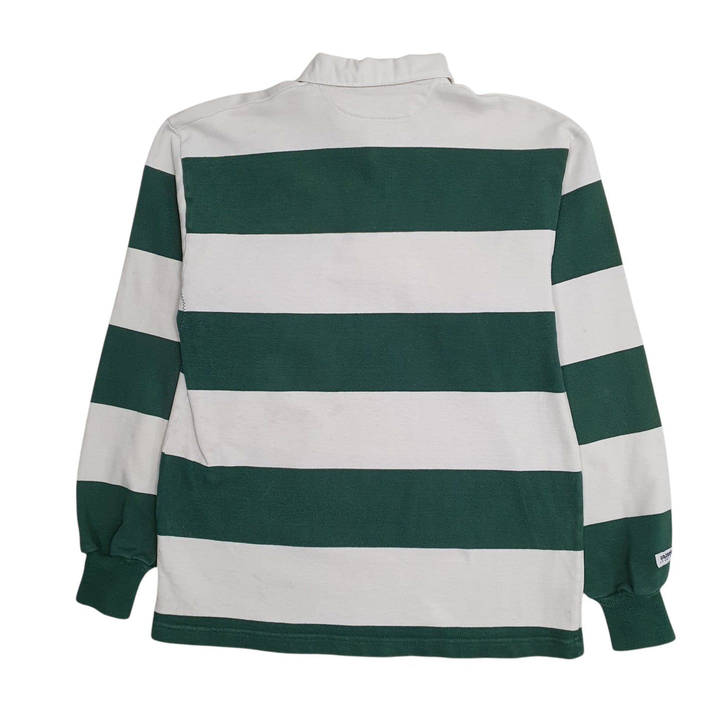 Mens Green Barbarian Greenwood Grizzlies Rugby  Polo Shirt