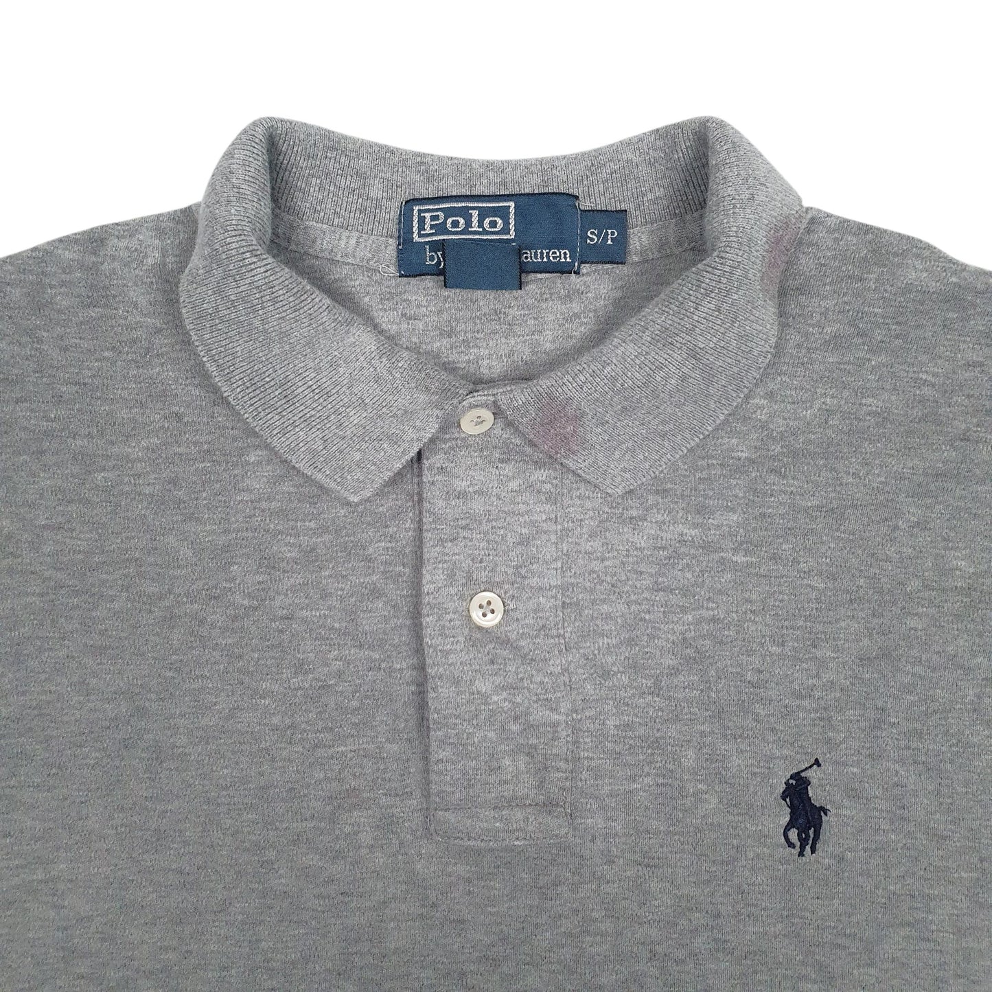 Mens Grey Polo Ralph Lauren   Polo Shirt