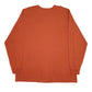 Mens Orange Carhartt Spellout  T Shirt