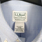 Mens Blue L.L.Bean   Shirt