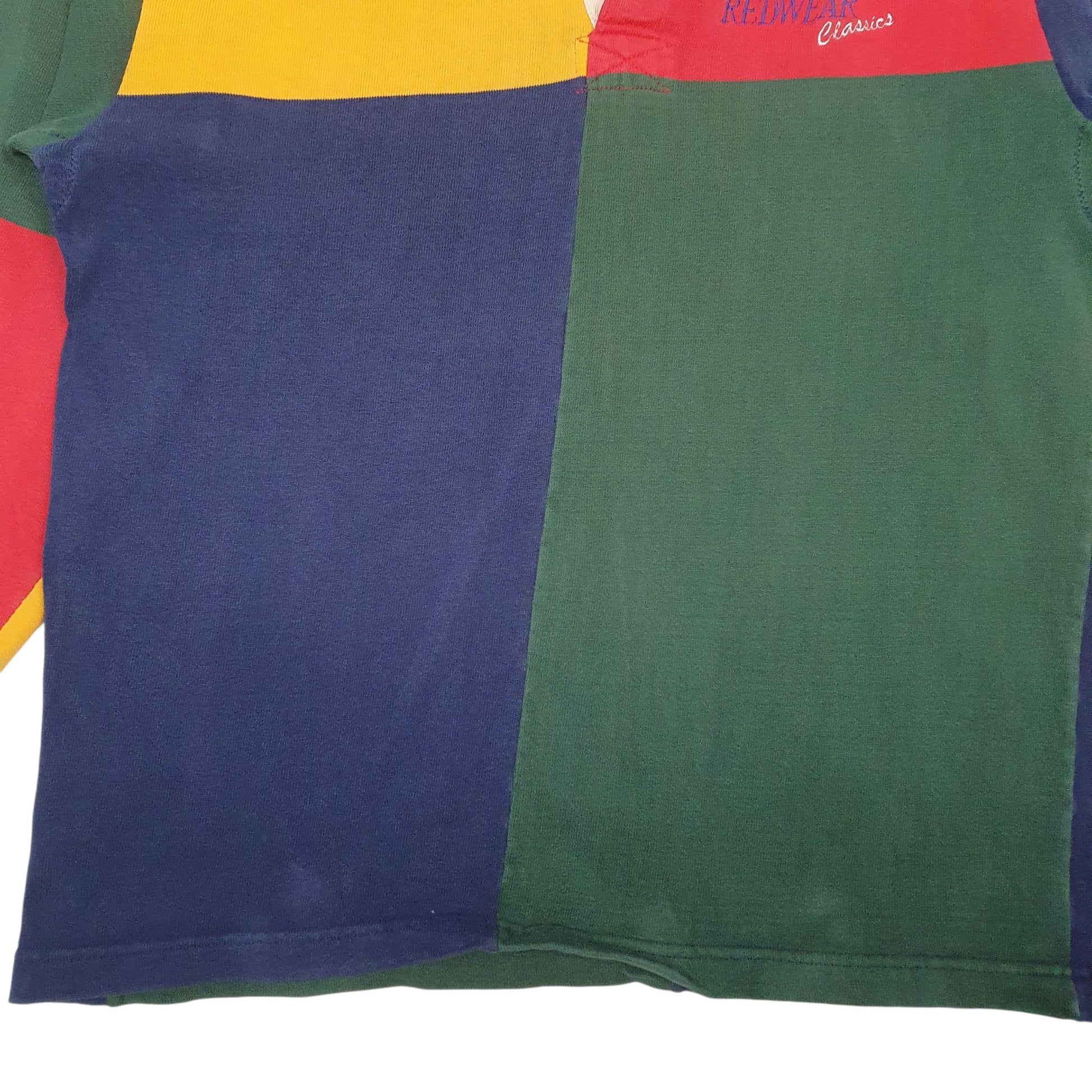 Mens Navy Barbarian Rugby Crewneck Polo Shirt