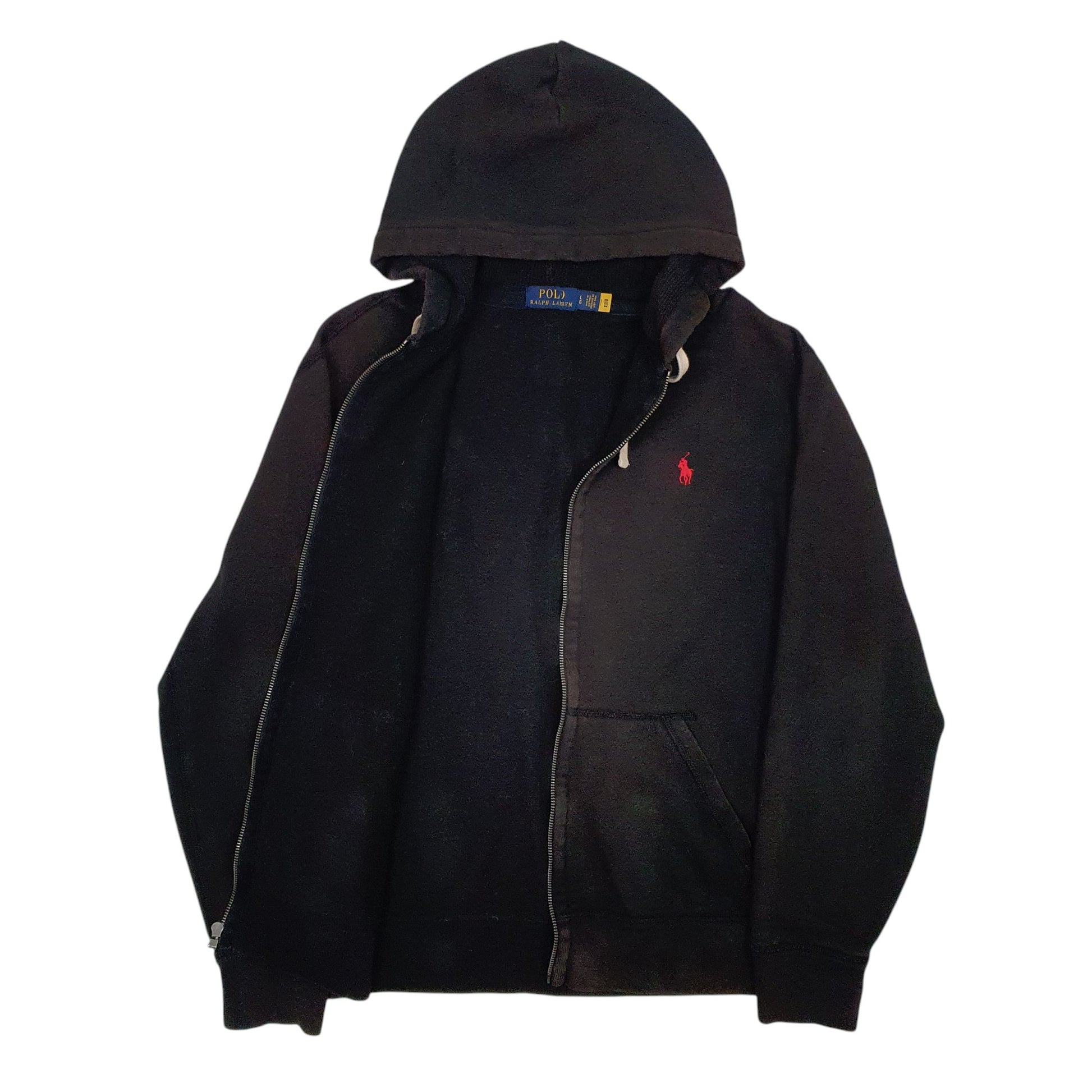 Mens Black Polo Ralph Lauren  Full Zip Jumper