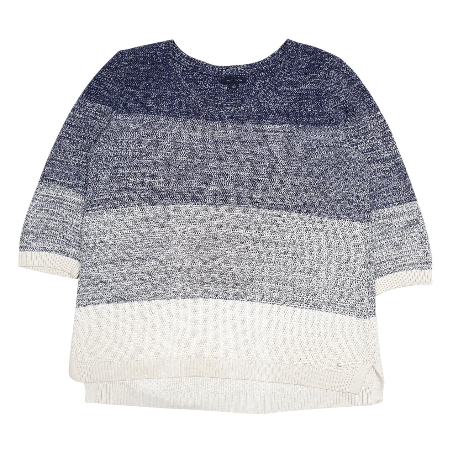 Womens Blue Tommy Hilfiger  Crewneck Jumper