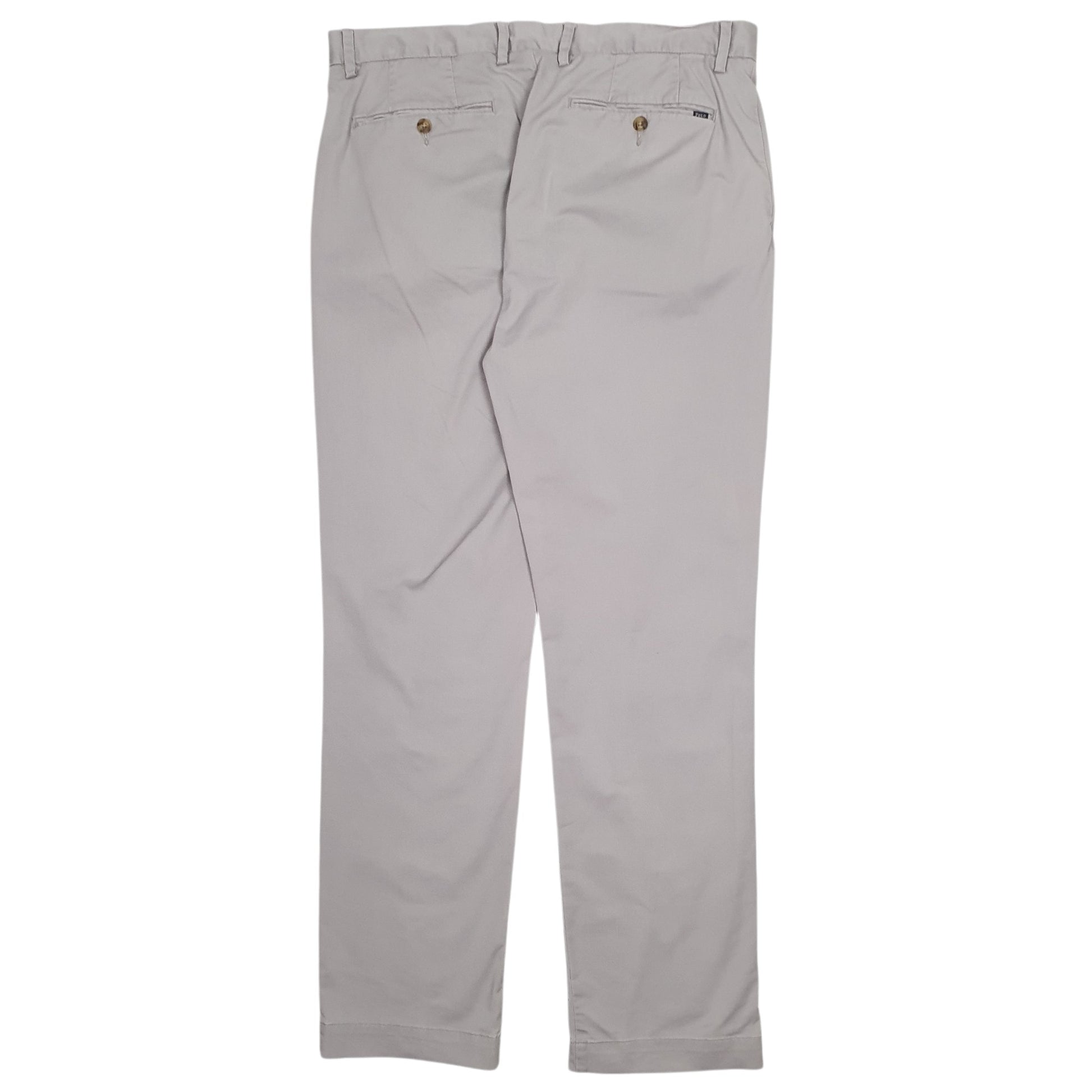 Mens Grey Polo Ralph Lauren Stretch Classic  Trousers