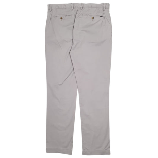 Mens Grey Polo Ralph Lauren Stretch Classic  Trousers