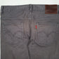 Mens Grey Levis   Jeans