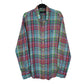 Mens Blue Ralph Lauren Madras Long Sleeve Shirt
