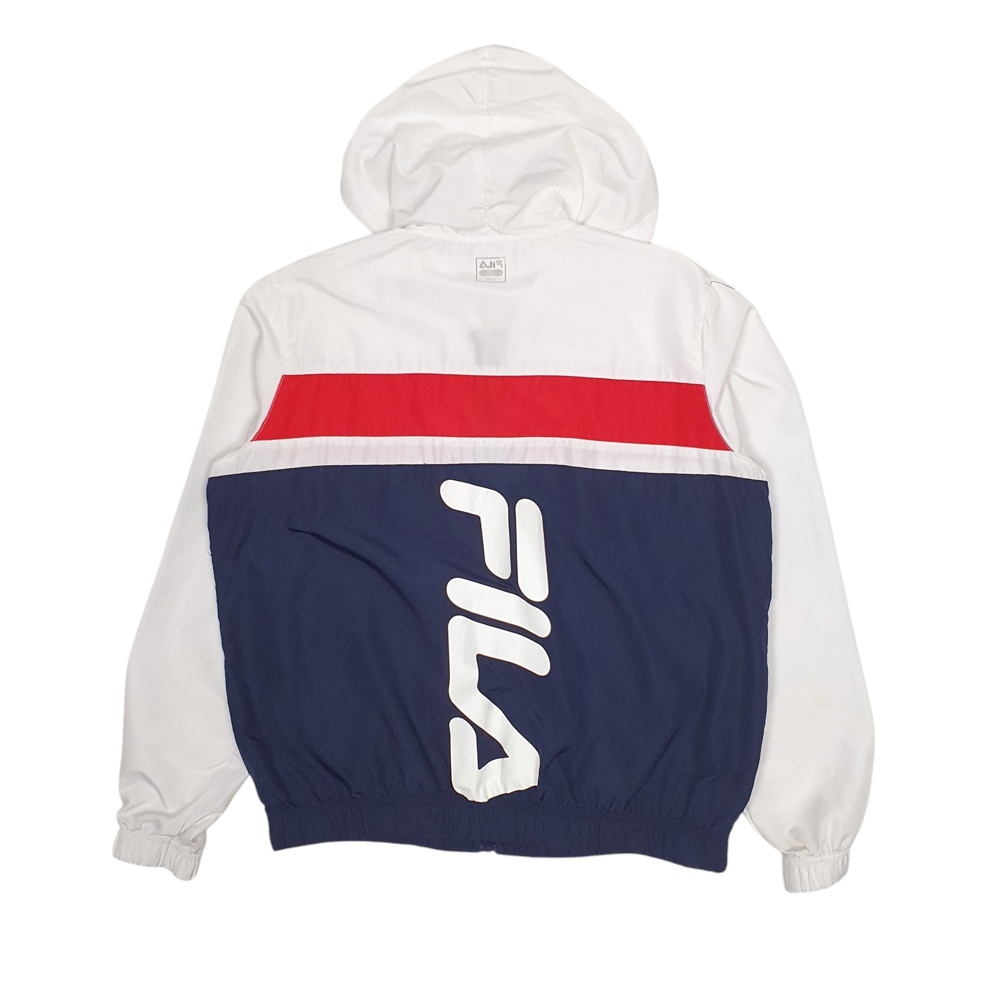 Mens White Fila Lightweight  Coat