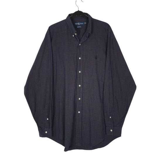 Mens Navy Ralph Lauren  Long Sleeve Shirt