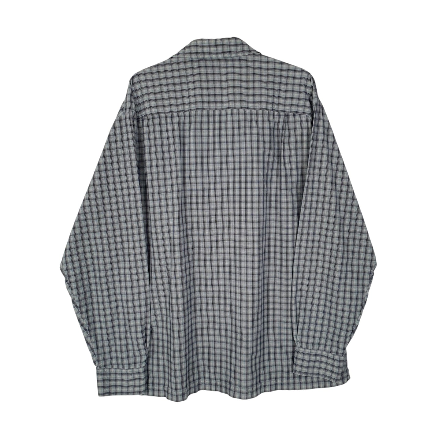 Mens Blue L.L.Bean Walking Hiking  Shirt