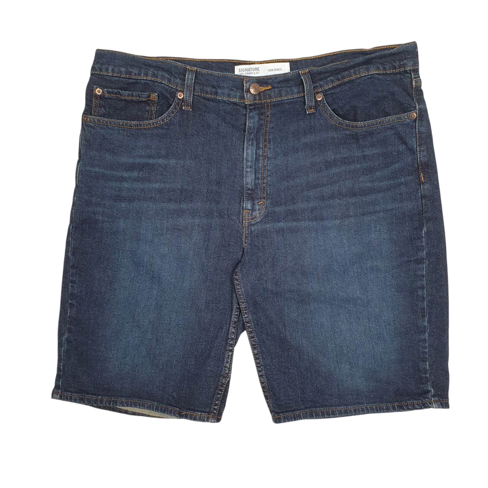 Mens Blue Levis Signature Denim Shorts